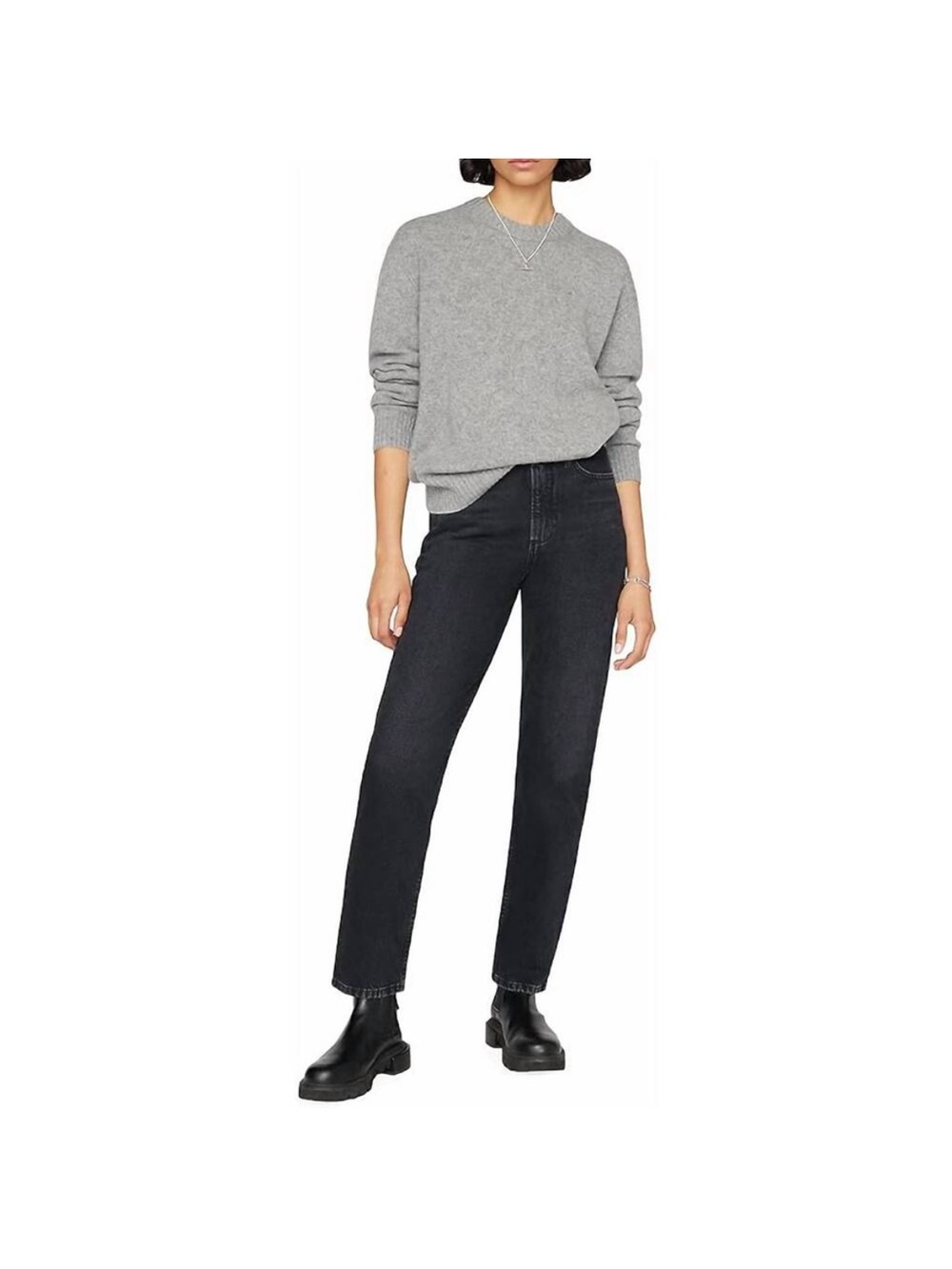 Frame le high ‘n’ tight straight leg denim jeans inkwell